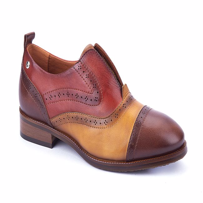 Pantofi dama, Pikolinos, casual, piele naturala, multicolor, Multicolor